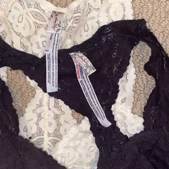Free People Intimately Lace Racerback Bralettes - Picture 3 of 3